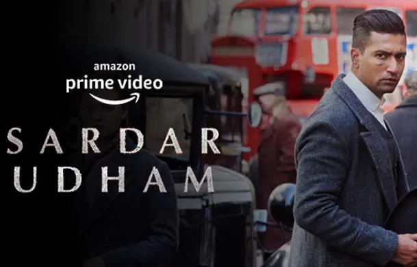 Sadar Udham Le combat d'un homme  Amazon Production realisateur Shoojit Sircar avec Vicky Kaushal et Banita Sandhun article par Tony Mayer